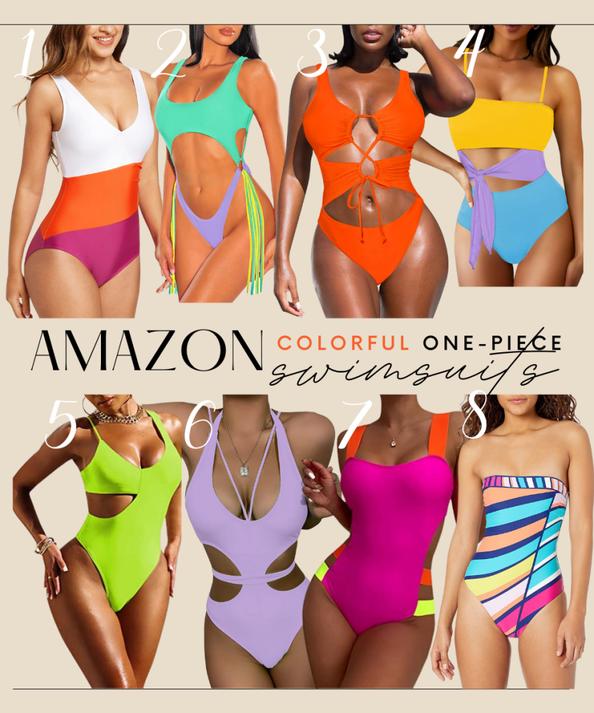 Best-Amazon-Swimsuits-for-Women-Colorful-One-Piece-Swimsuits