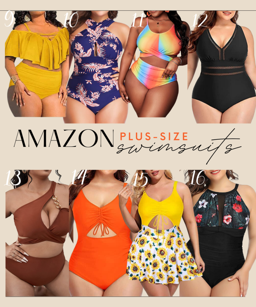 Best Amazon Swimsuits for Women-Plus-size Swimsuits2