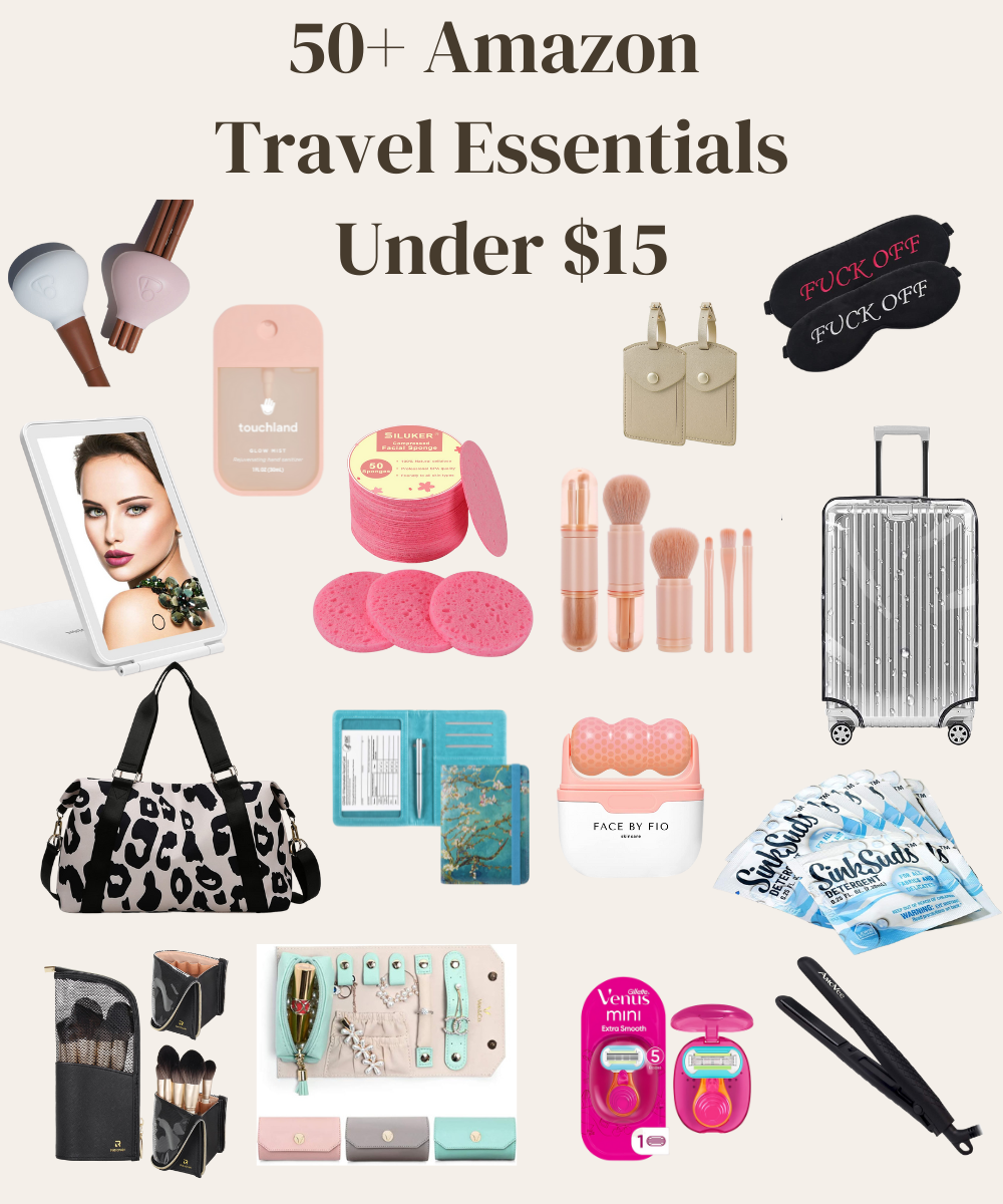 50+ Useful Travel Essentials Under $15 for Your Next Adventures