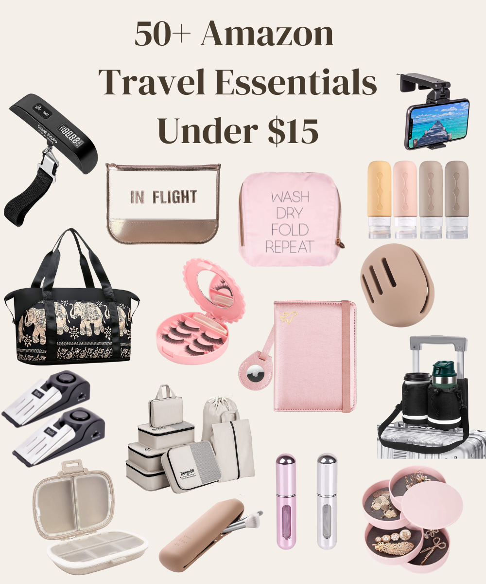 50+ Useful Travel Essentials Under $15 for Your Next Adventures