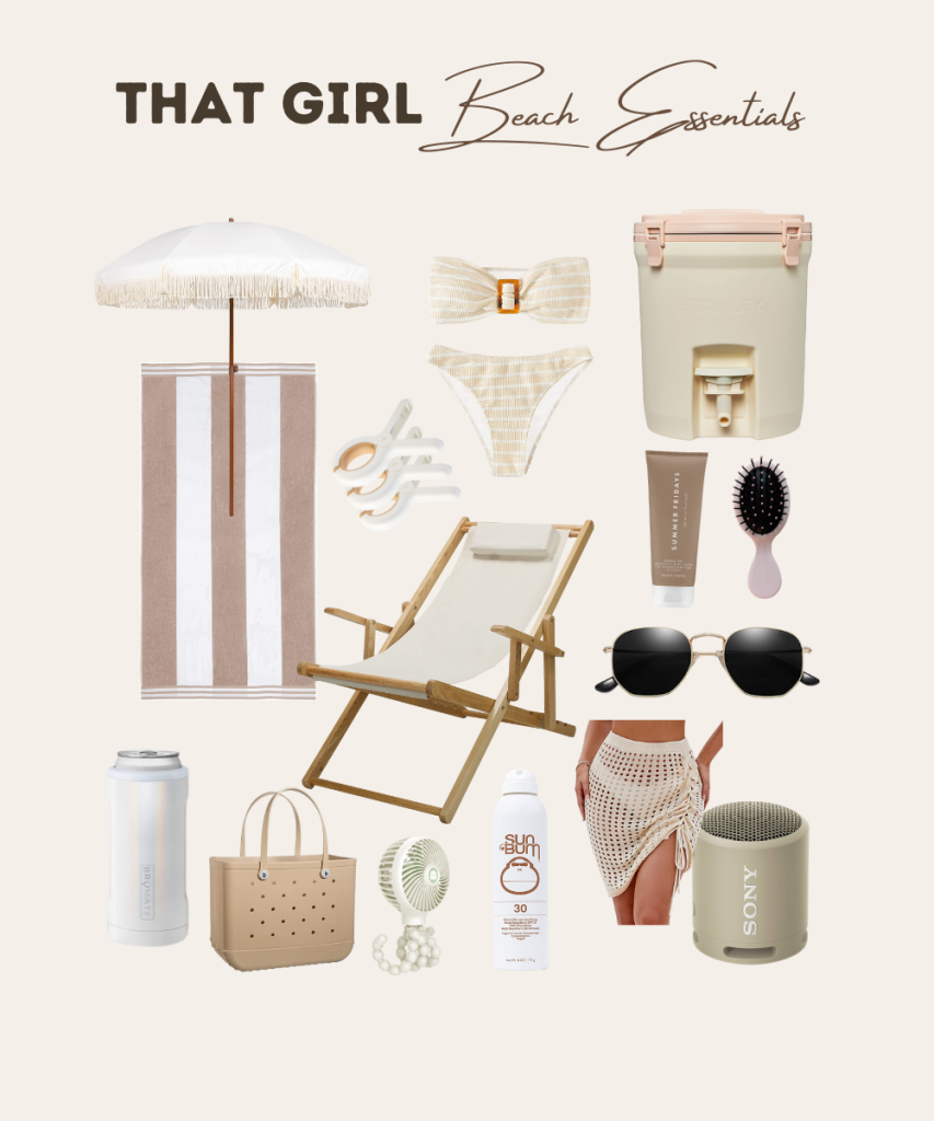 That Girl Beach Essentials For Summer
