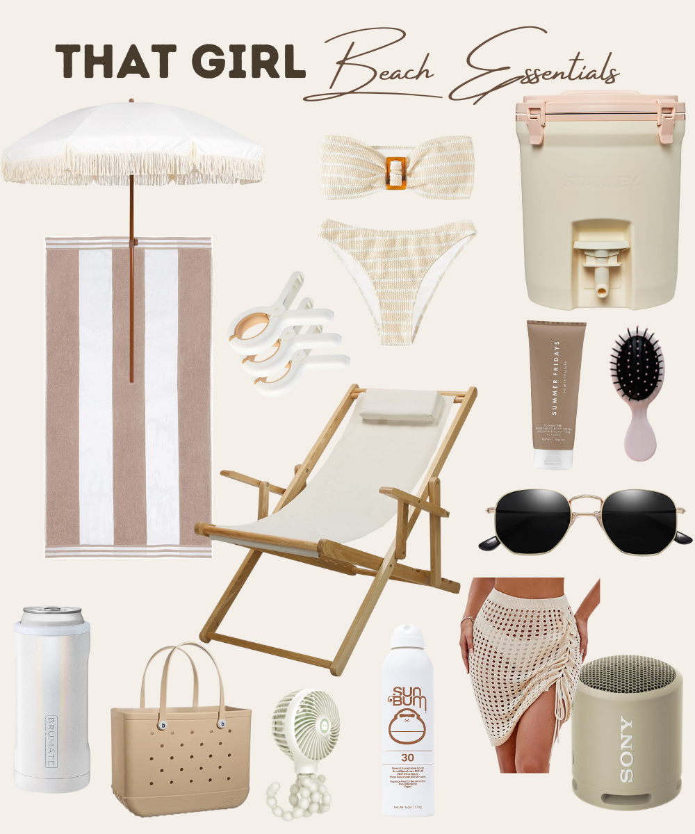 amazon Beach Essentials, That Girl Beach Essentials