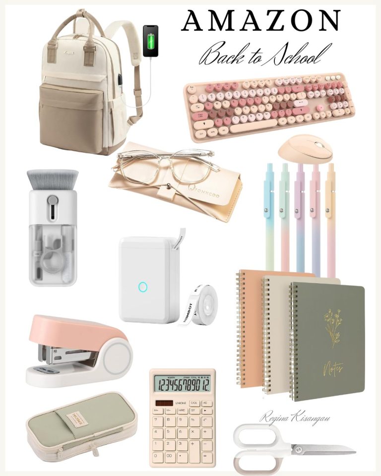 Aesthetic Back to School Supplies