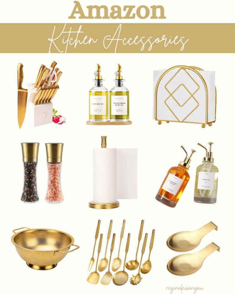 Gold Kitchen Accessories