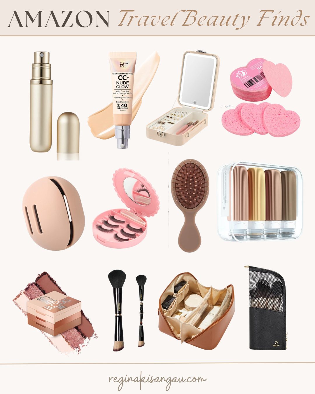 Amazon Travel Beauty Finds for On-the-Go Glamor