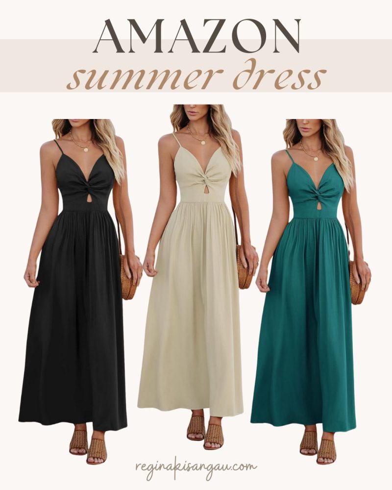amazon summer dresses - cupshe maxi dress