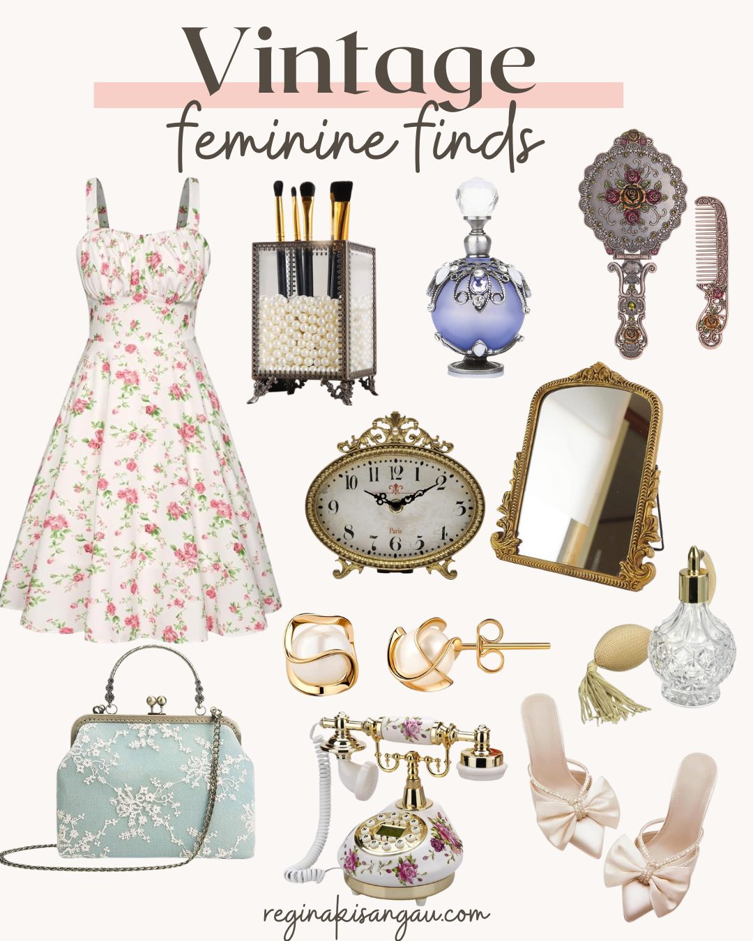 Feminine Vintage Finds to Add Charm to Your Life