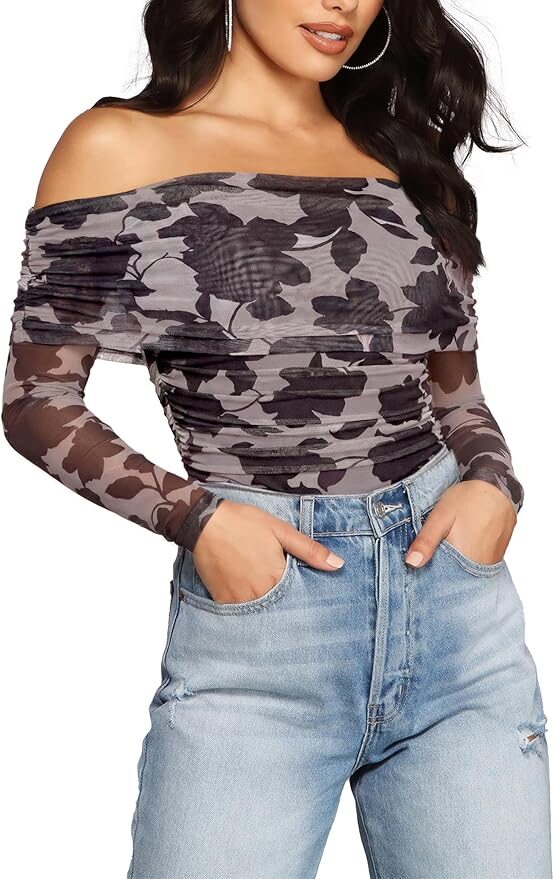 Off-Shoulder going out tops