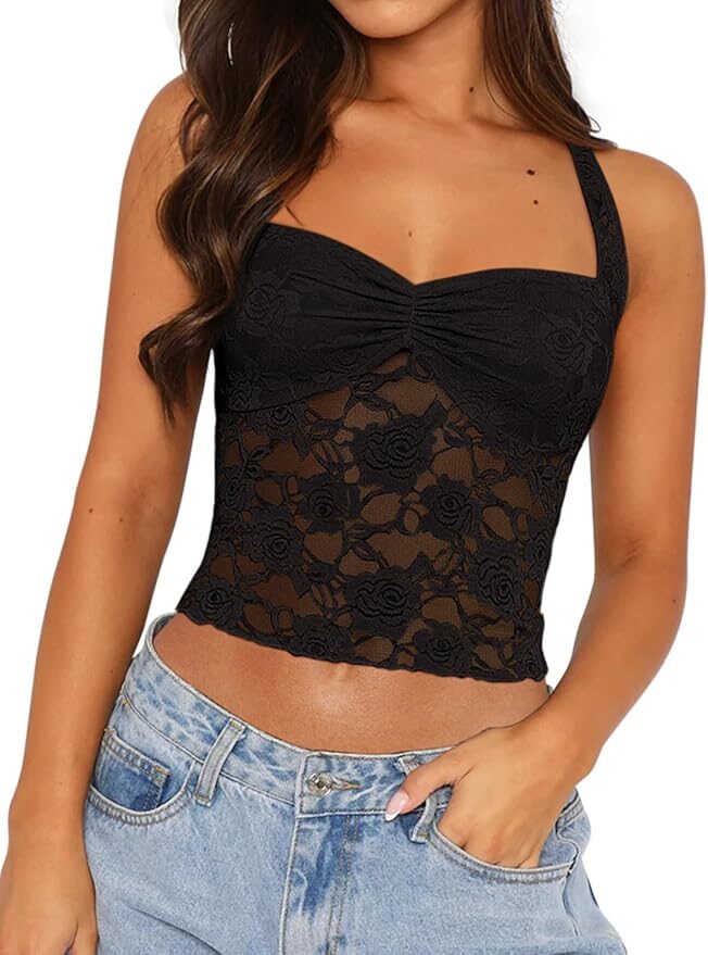 Sheer Going Out Tops