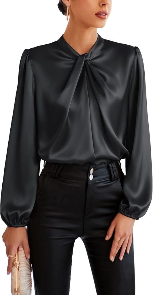 Silk Going Out Tops