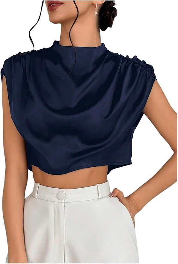 Silk Going Out Tops