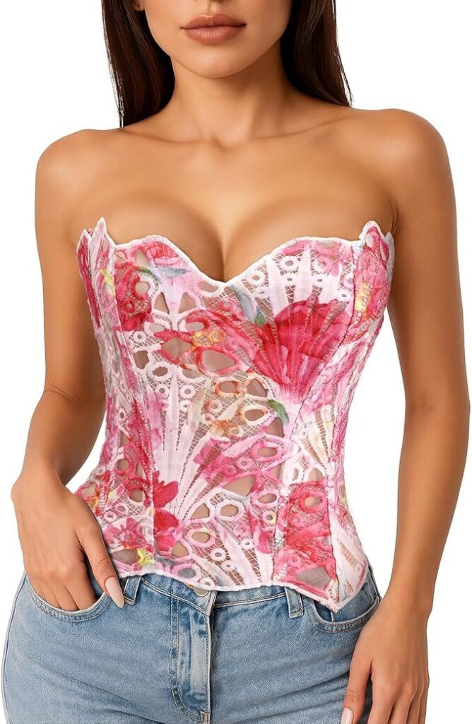 Corset Going Out Tops