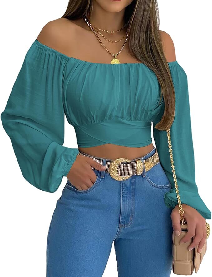 Off-Shoulder going out tops
