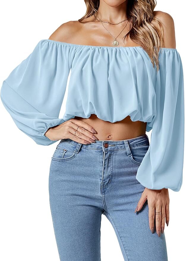 Off-Shoulder going out tops