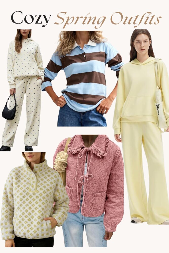 Cozy Spring Morning Outfits