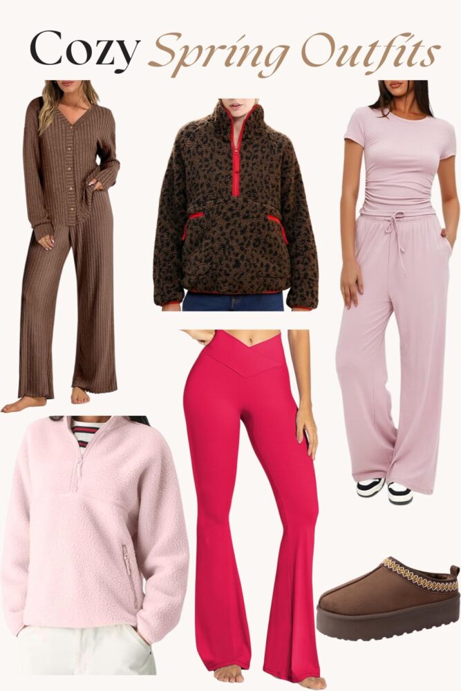 Cozy Spring Morning Outfits