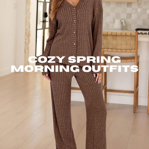 Cozy Spring Morning Outfits