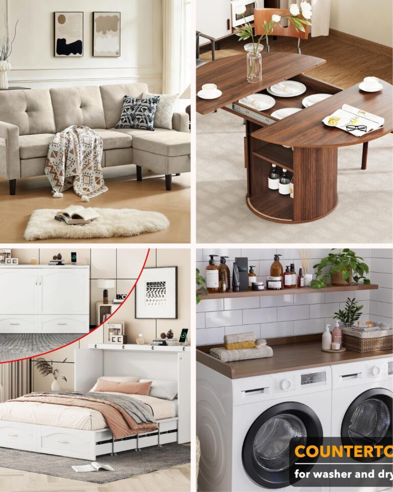 22 Clever Space-Saving Solutions for Small Apartments