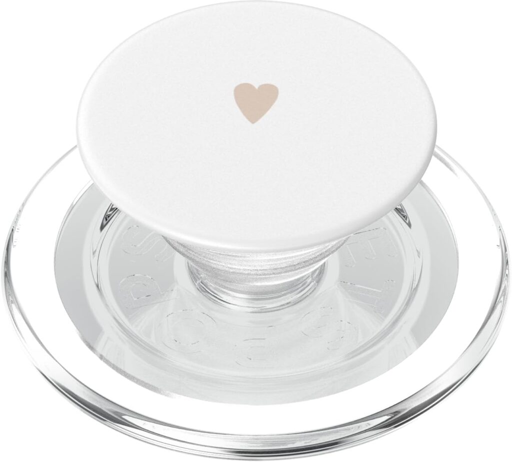 Hand-drawn Minimalist Heart PopSocket for Kindle