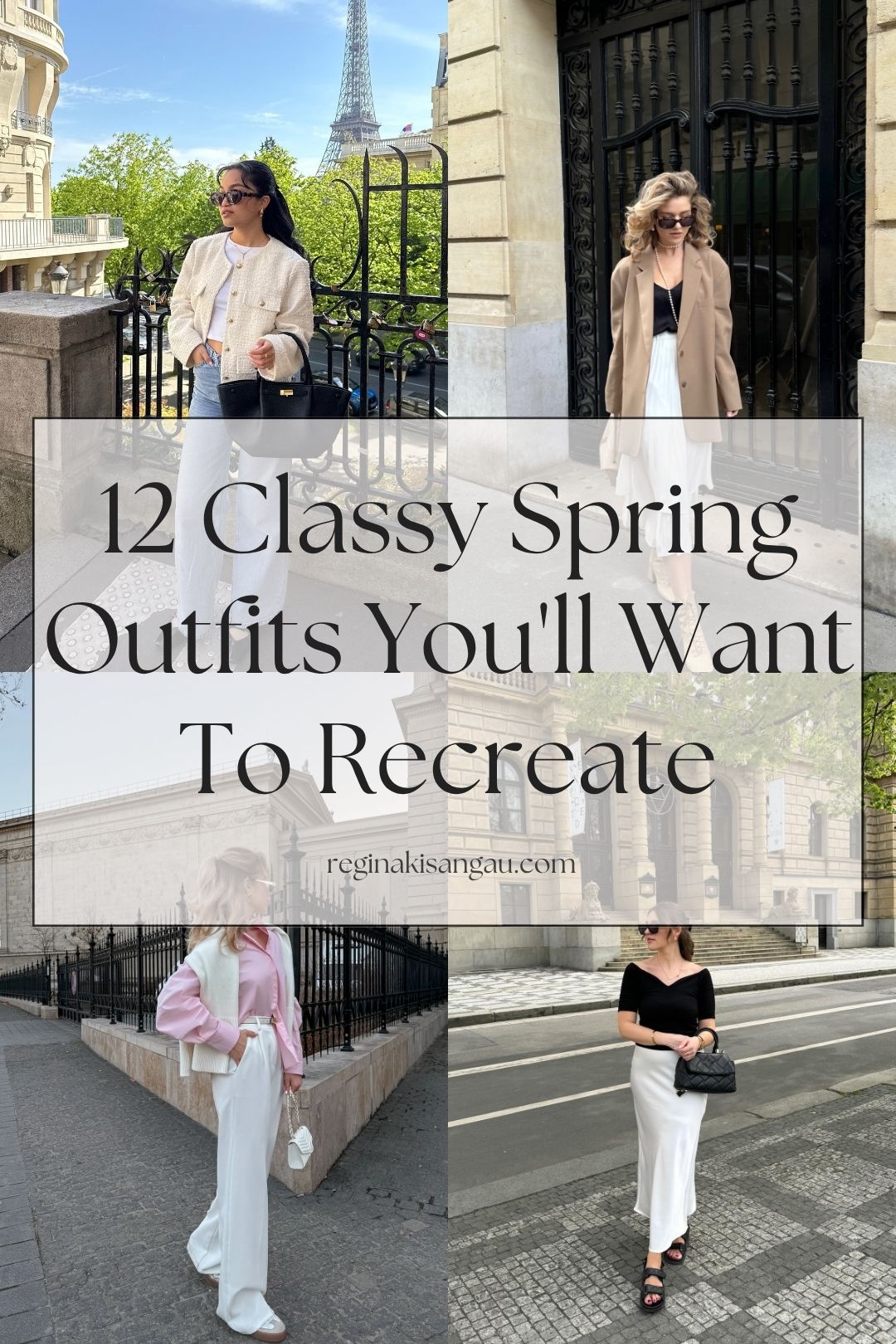 12 Classy Spring Outfits You'll Want To Recreate
