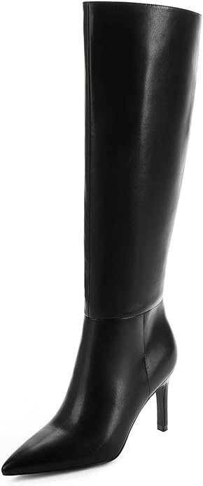 Black Knee High Boots