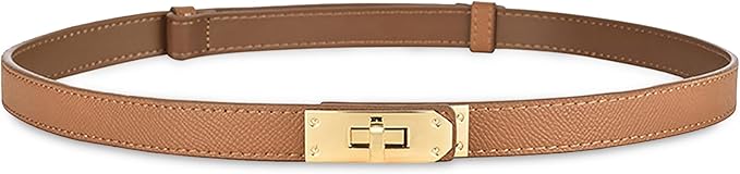 Skinny Leather Belt