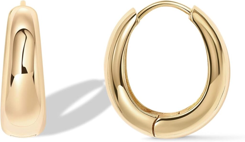 Wardrobe Staple Jewelry - Hoop Earrings