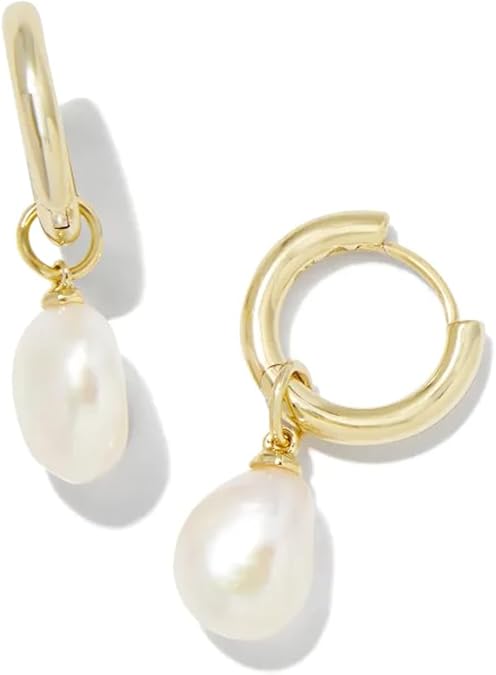 Wardrobe Staple Jewelry - Pearl Earrings