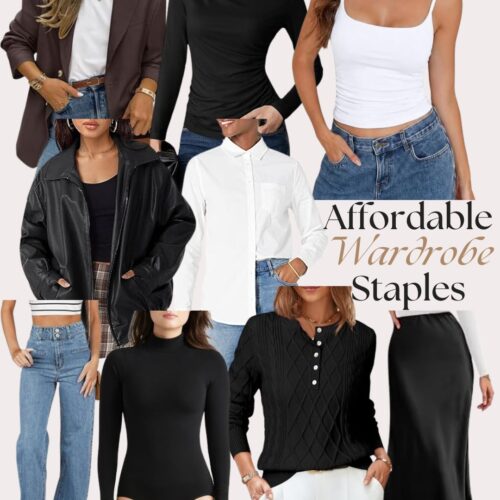Affordable Wardrobe Staples to Build the Perfect Everyday Closet