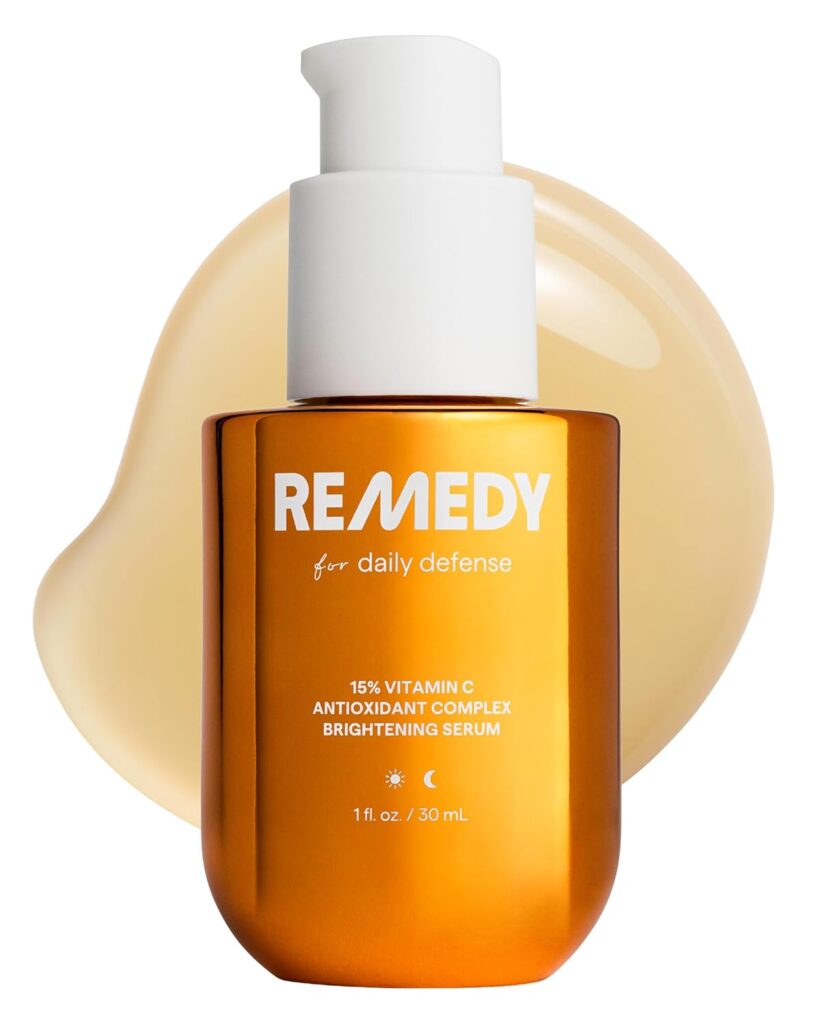 Remedy for Daily Defense 15% Vitamin C Complex Serum (Dermatologist-Formulated Brightening Serum)