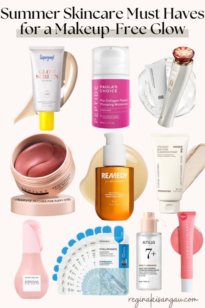 Summer Skincare Must Haves for a Makeup-Free Glow