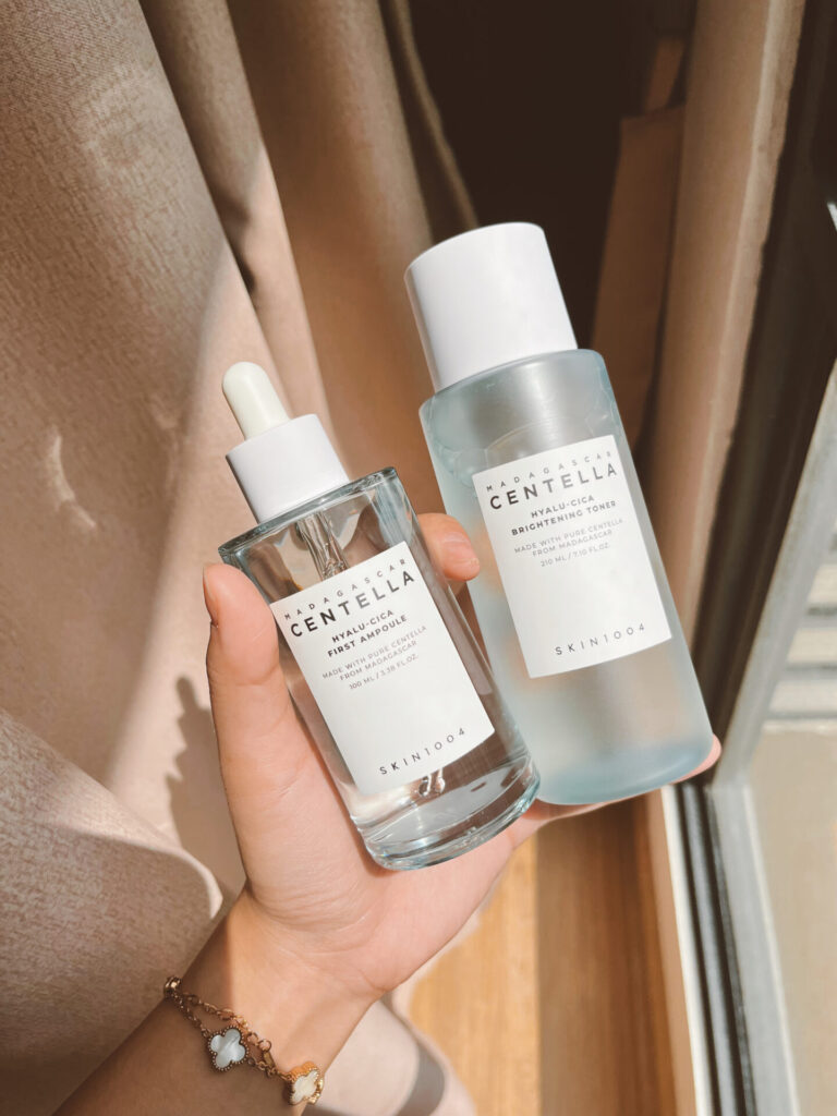 SKIN1004 Hyalu-Cica First Ampoule, Korean Serum for Face with Hyaluronic Acid & Centella