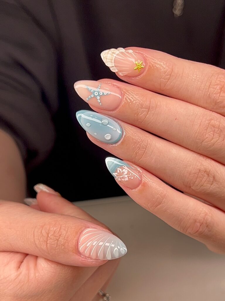 beach nails
