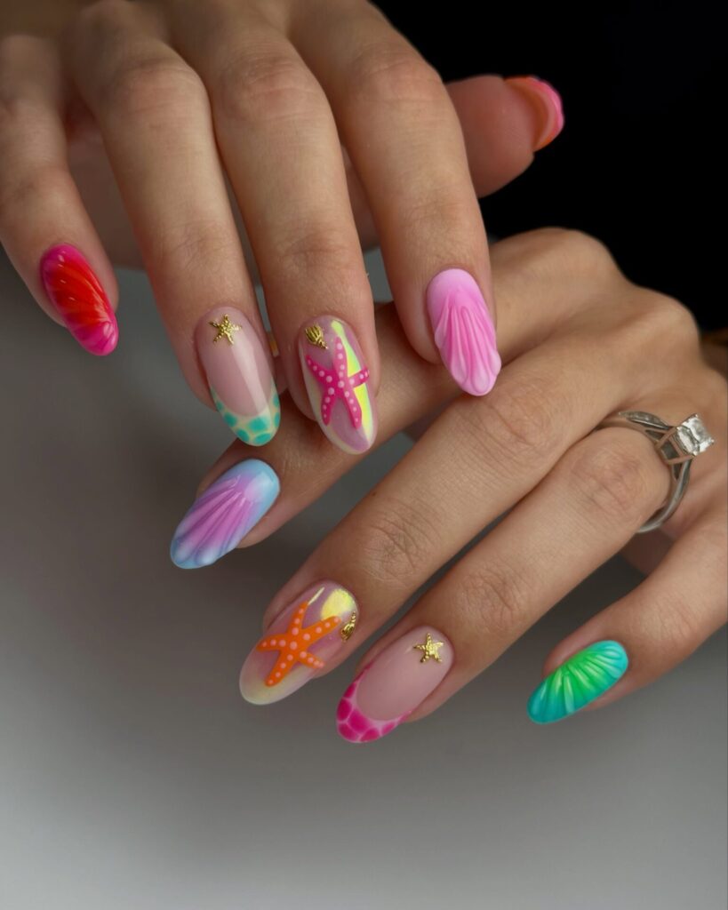 beach nails