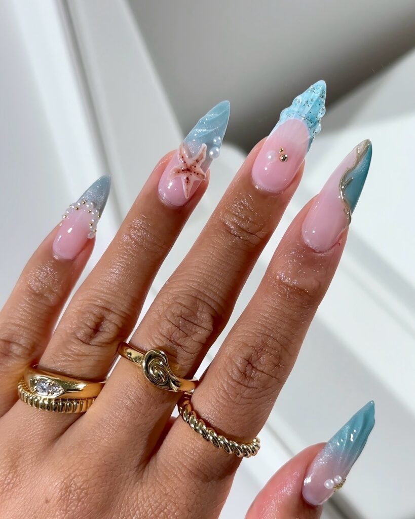 beach nails