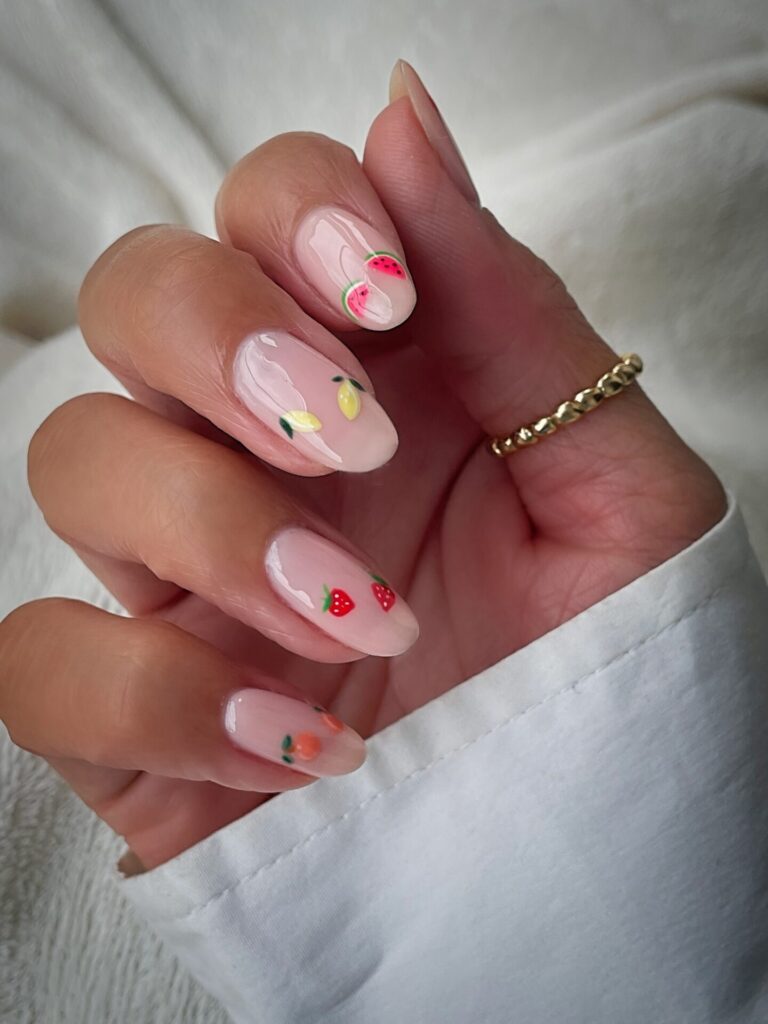 fruity nails