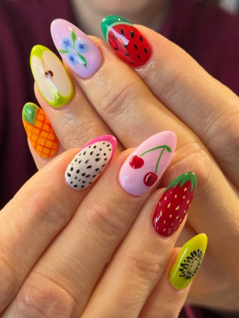 fruity nails