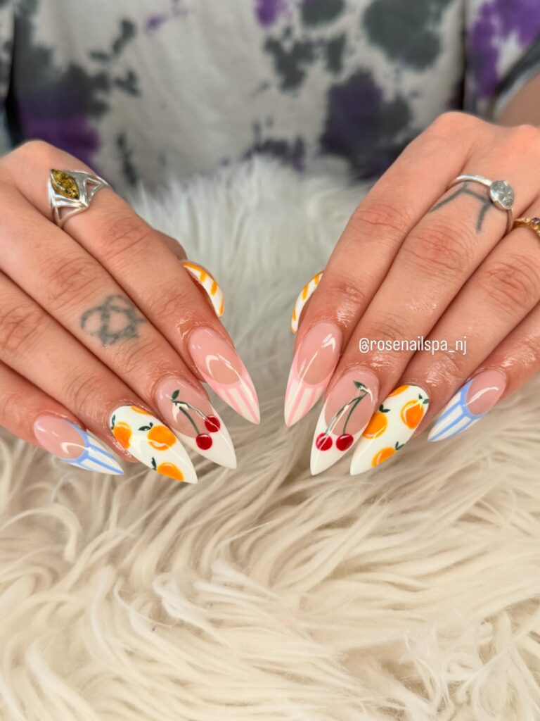 fruity nails