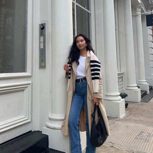 10 Easy Ways to Style a Trench Coat with Jeans